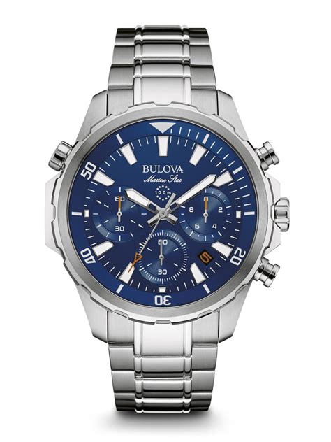 bulova men's marine star collection